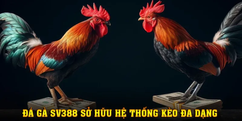 Hệ thống kèo đa dạng giúp người dễ cược, dễ trúng